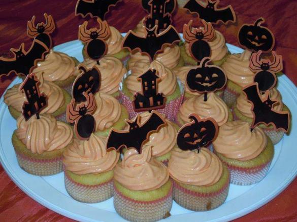 Cupcakes di Halloween con Frosting Stregato!