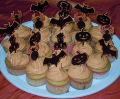 Cupcakes di Halloween con Frosting Stregato!