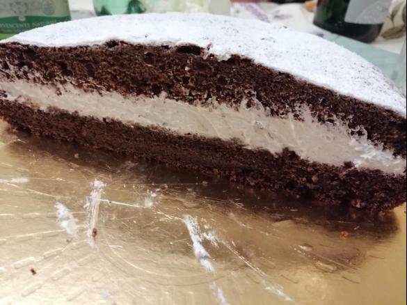 TORTA CIOCCOLATO E PANNA