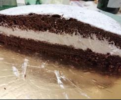 TORTA CIOCCOLATO E PANNA