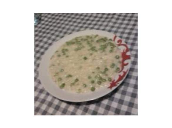 PASTA E PISELLI CON TALEGGIO