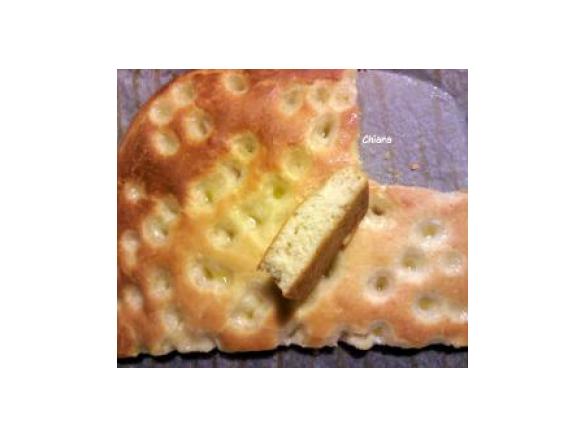 Focaccia semidolce con pasta madre