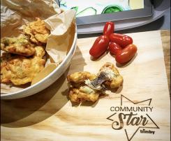 Frittelle estive pomodoro e basilico