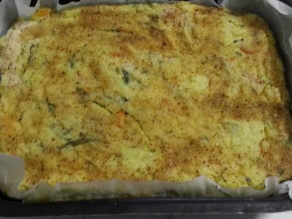 Tortino di patate e verdure