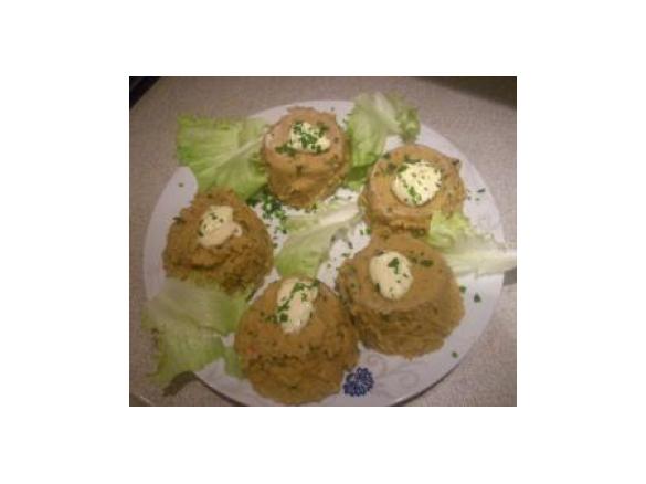 BUDINETTI DI PANE  ALLE VERDURE