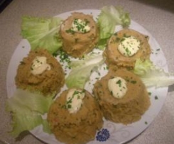 BUDINETTI DI PANE  ALLE VERDURE