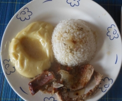 Arrosto, riso e purè della zia Cristi