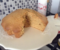 Torta alle mandorle tostate e succo di arance