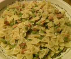 FARFALLE ASPARGI E SPECK