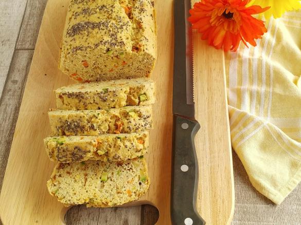 PLUMCAKE SALATO CON VERDURE SENZA GLUTINE