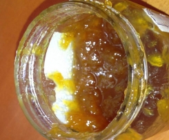 marmellata di pesche con zucchero di canna