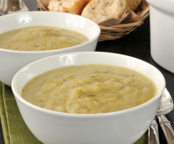 Vellutata di porri e patate