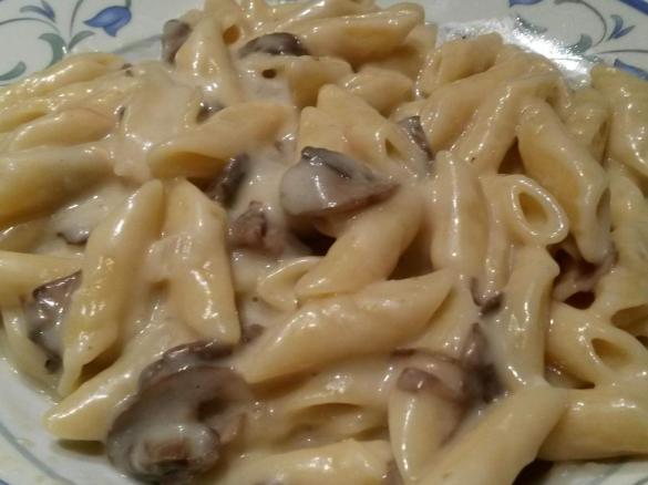 Pasta risottata champignon e scamorza affumicata