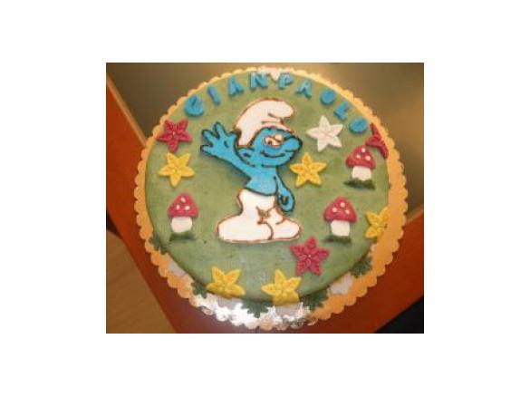 Torta Puffosa con crema golosa