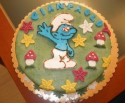 Torta Puffosa con crema golosa