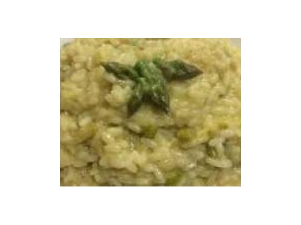 Risotto con asparagi e robiola