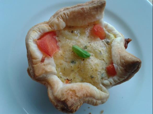 Mini Tortine al pomodoro contest lunchbox