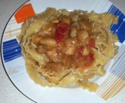 Reginette con Sugo di Funghi Porcini