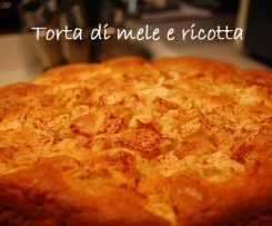 TORTA DI MELE E RICOTTA (ricetta riadattata al bimby)