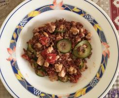 Insalata di riso rosso con pesce spada-Contest secondi di pesce