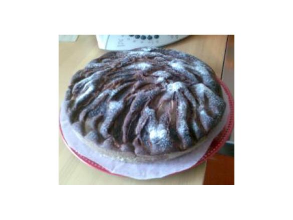 torta soffice cioccolato e pere
