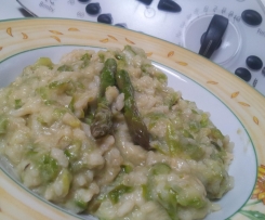Risotto light asparagi e sgombro
