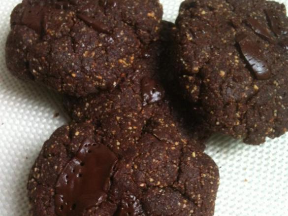 Biscotti al cacao e burro d'arachidi (senza lattosio)