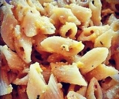 Pasta Fredda al Pesto di Peperoni, Menta e Mandorle