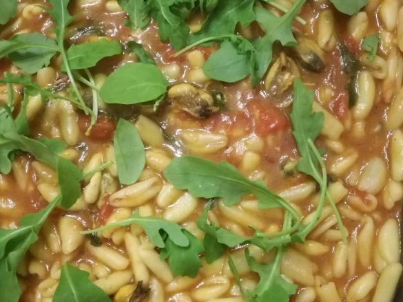 CAVATELLI COZZE E RUCOLA (giovannaf)