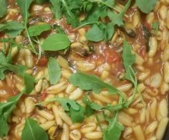 CAVATELLI COZZE E RUCOLA (giovannaf)