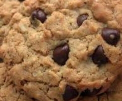 biscotti con gocce di cioccolato