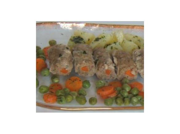 polpettoncini con verdure 