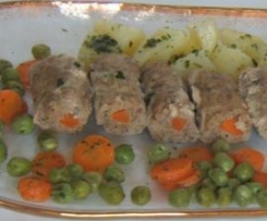 polpettoncini con verdure 