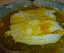 Filetto di persico allo zafferano