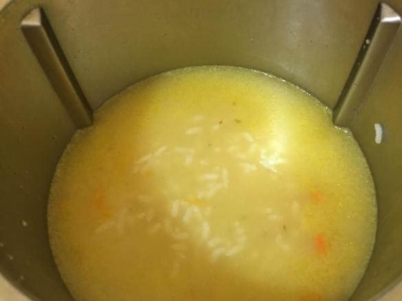 Zuppa al profumo di limone