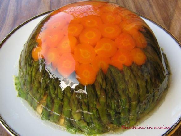 Aspic di pollo "contest Primavera"