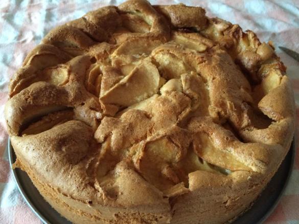 Torta di mele senza latte