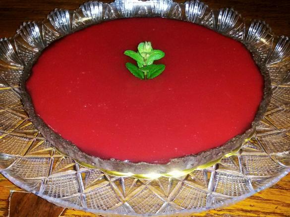 Crostata al Cioccolato Bianco e Melograno