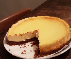 Cheesecake alla vaniglia senza glutine e lattosio