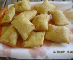 Gnocco fritto al gorgonzola