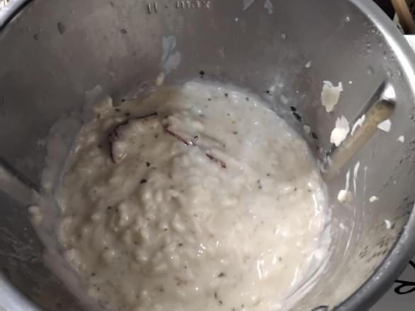 Risotto con stracciatella e pomodori secchi