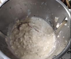 Risotto con stracciatella e pomodori secchi