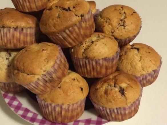 muffin verdure e pancetta