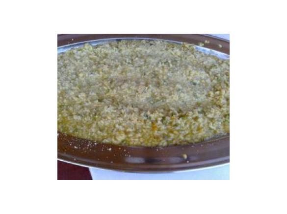 Risotto agli Asparagi con polpettine al Varoma di Melanzane