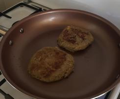 Hamburger vegetariani di funghi, ceci e mais-Contest funghi