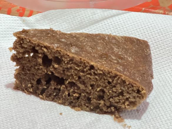 Tortina al cacao con mele e cannella al varoma