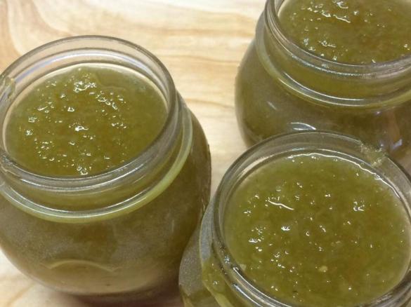 Marmellata di pomodori verdi