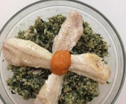 Tabulè con filetti di gallinella - contest tricolore