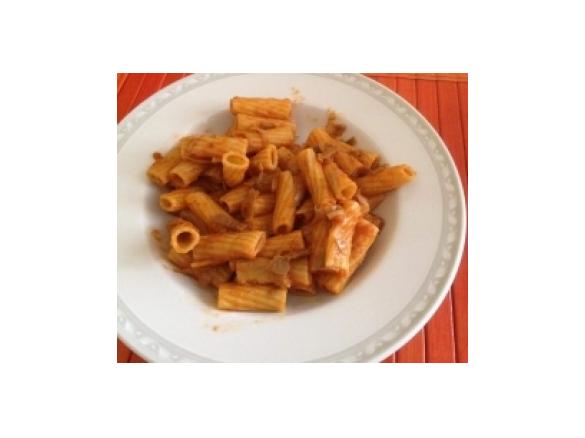PASTA E CARCIOFI IN ROSSO