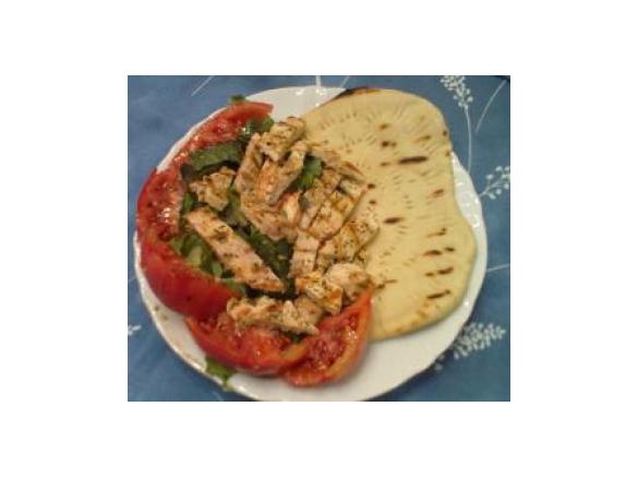 Pita greca (con tagliata di pollo e verdure)
